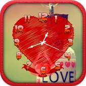 Love Clock Live Wallpaper 1.0