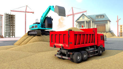 House Construction Truck Game screenshot 3