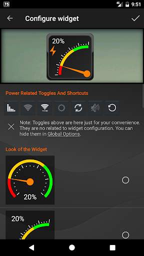 Gauge Battery Widget screenshot 7