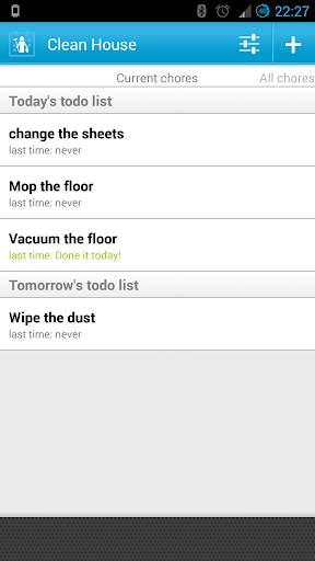 Clean House - chores schedule 2 تصوير الشاشة