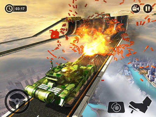Impossible Army Tank Driving Simulator Tracks screenshot 9
