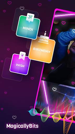 Magically Bit Master : Particle.ly Video Maker screenshot 2