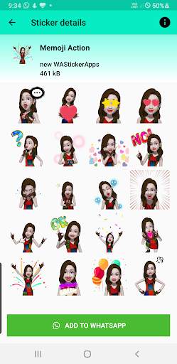 3d emoji stickers for whatsapp screenshot 3
