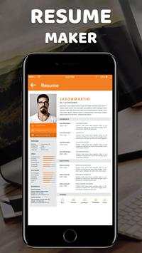 Resume for job-CV maker,resume writing screenshot 4