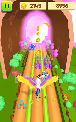 Unicorn Run Pony Runner Games screenshot 2