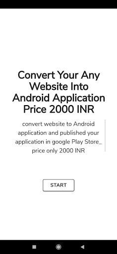 Website To Mobile Application - web2app | web2apk screenshot 3