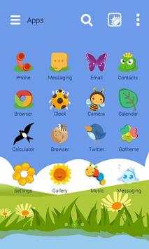 Frog prince GO Launcher Theme screenshot 2