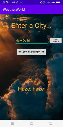 Weather World screenshot 2