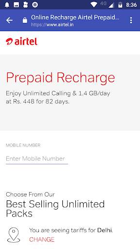 Online Mobile DTH Recharge - Easy Recharge App screenshot 4