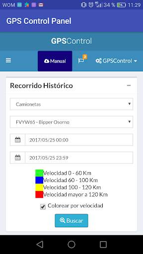 GPS Control Chile screenshot 5