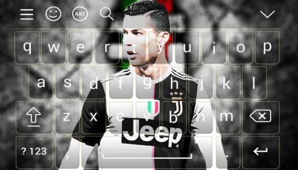 Cristiano Ronaldo Keyboard 2020 screenshot 1