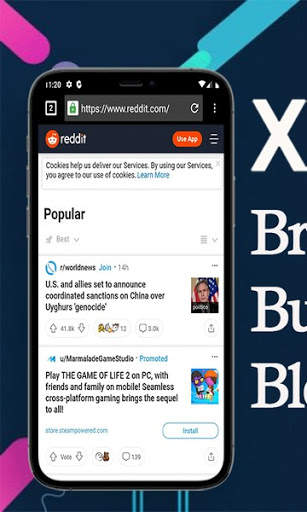 XXNXX Browser Proxy Unblock Private screenshot 1