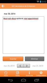 Mi Calculadora de Embarazo screenshot 4