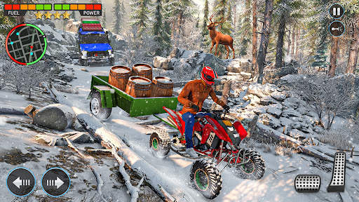 ATV Bike Games Taxi Simulator screenshot 2