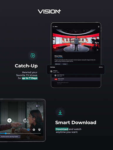 Vision  : Live TV, Film & Seri screenshot 20
