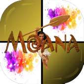 Moana on Piano Tiles Game logo