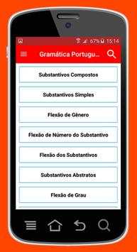 Gramática Portuguesa Completa скриншот 2