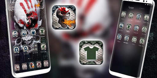 Five Finger Skull Theme screenshot 4