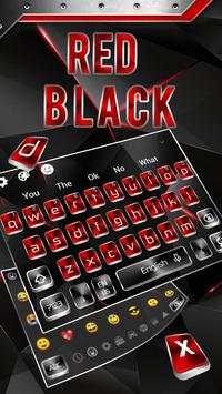 Red Black Metal Business Keyboard screenshot 2