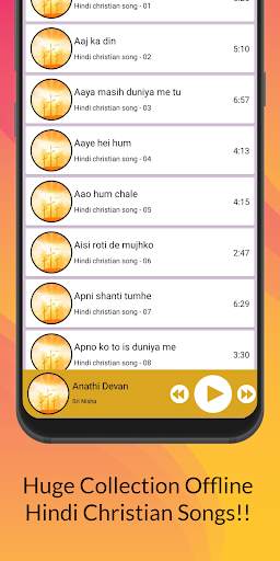 Hindi Christian Song: Offline screenshot 2