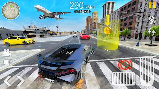 Crazy Car Driving Simulator screenshot 1