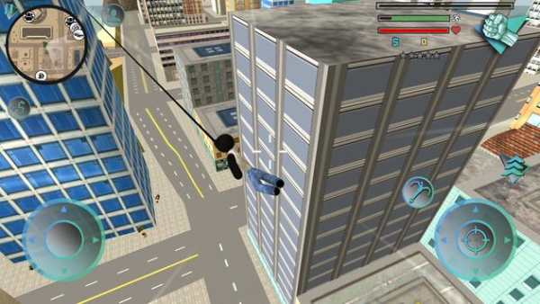 Stickman Boss Rope Hero Police Crime Simulator screenshot 6
