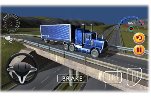 Truck Driving Game 3D screenshot 2