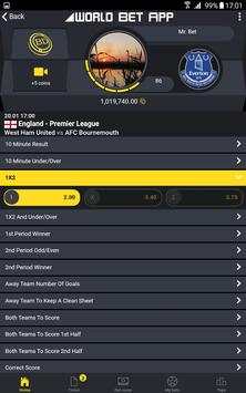 World Bet App screenshot 17