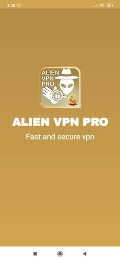 ALIEN VPN PRO screenshot 1