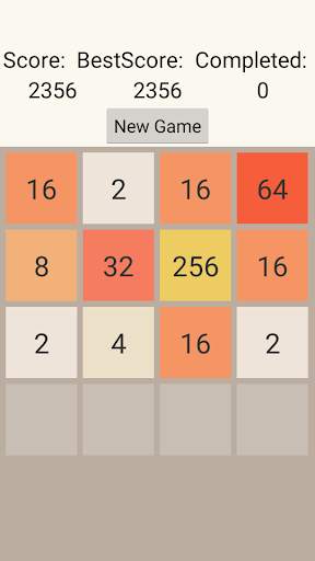 2048 game screenshot 2