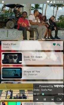 Music Video Player for vevo screenshot 6