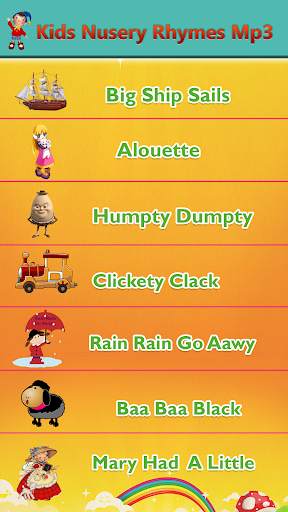 English rhymes mp3 screenshot 2