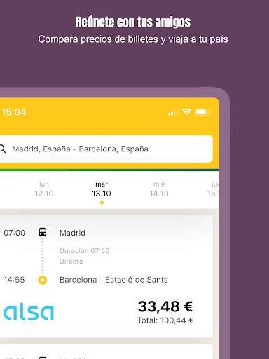 CheckMyBus: la app para comparar autobuses screenshot 14