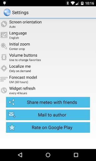 Meteo - meteo.pl reader screenshot 5