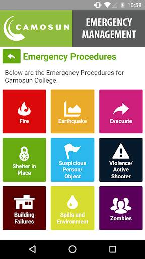 Mobile Safety, Camosun College screenshot 5