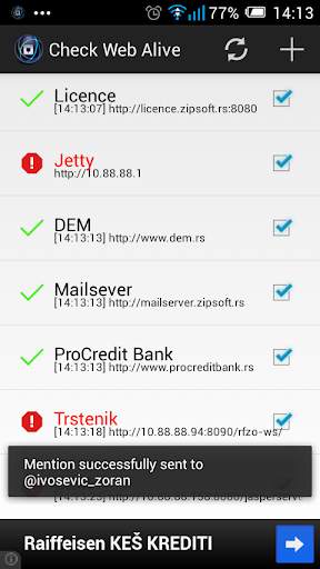 Check Web Alive screenshot 2