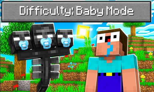 Baby Mode Mod for Minecraft PE screenshot 2