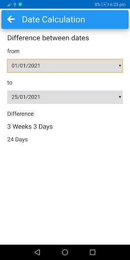 Total: Without Symbol, Billing and Date Calculator screenshot 4
