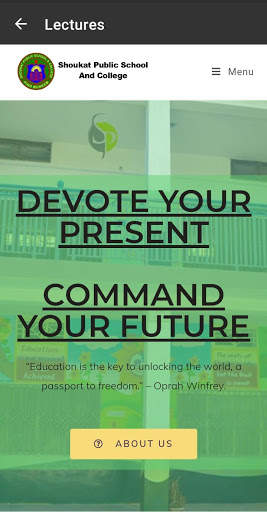 SPSCPM – Shoukat Public School And College screenshot 1