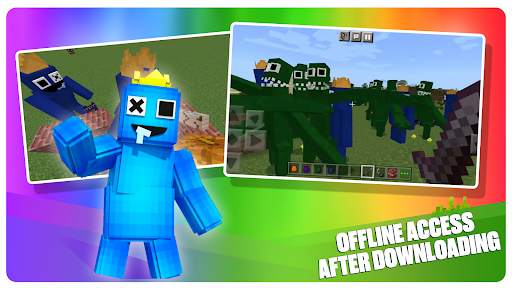 Rainbow Friends Minecraft Mod screenshot 4