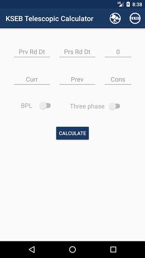 KSEB Telescopic bill calculator screenshot 1