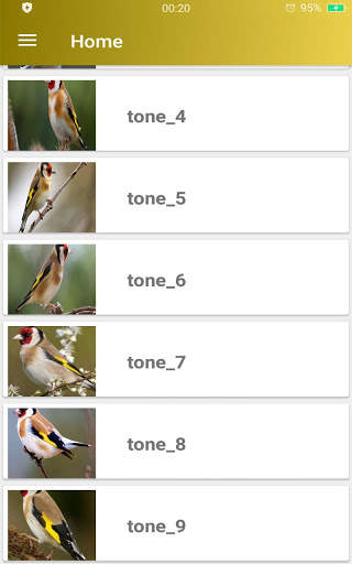 Goldfinch Tones screenshot 7