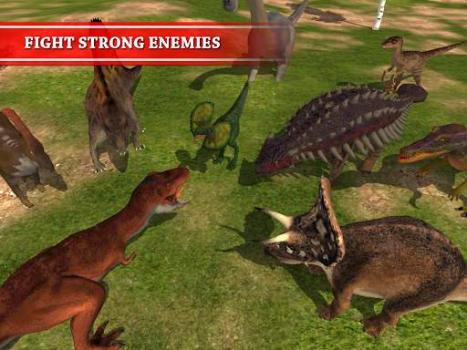 Tyrannosaurus Rex Simulator 3D स्क्रीनशॉट 8