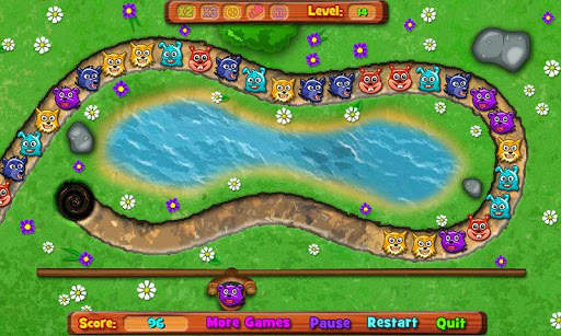 Save Funny Animals - Marble Shooter Match 3 game. screenshot 3
