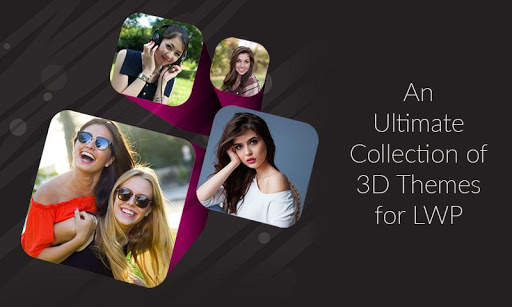 3d Cube Live Wallpaper screenshot 1