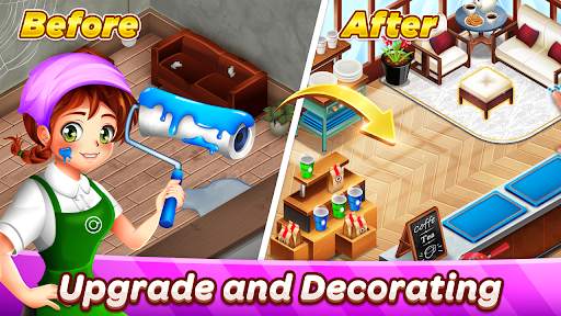 Cafe Panic: Cooking game 2 تصوير الشاشة