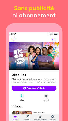 Okoo - dessins animés & vidéos 2 تصوير الشاشة