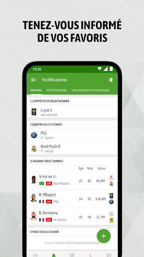 BeSoccer - Résultats de foot screenshot 8