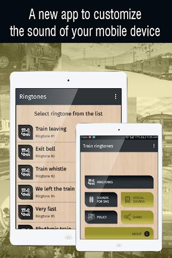 train ringtones for phone, sounds ringtones app screenshot 6