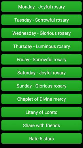 Rosary Audio English Offline screenshot 1